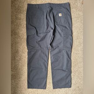 Carhartt Men's Relaxed Fit Ripstop Gray Cargo Pants 40x32